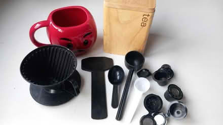 Photo of free Box of coffee and tea stuff (Pitshanger W5) #1