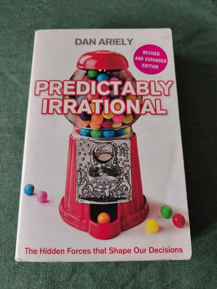 Photo of free Predictably Irrational book (Benslow SG5) #1