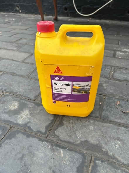 Photo of free Winter mix mortar plasticiser (Haldens AL6) #1