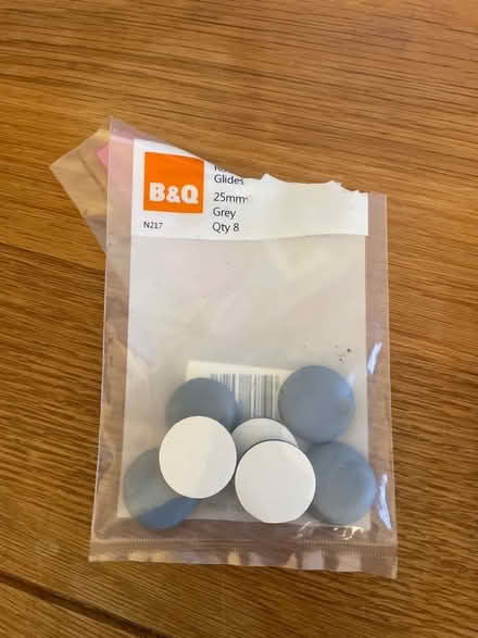 Photo of free 25mm Adhesive Glides (Used) (Nunnery Wood WR5) #2