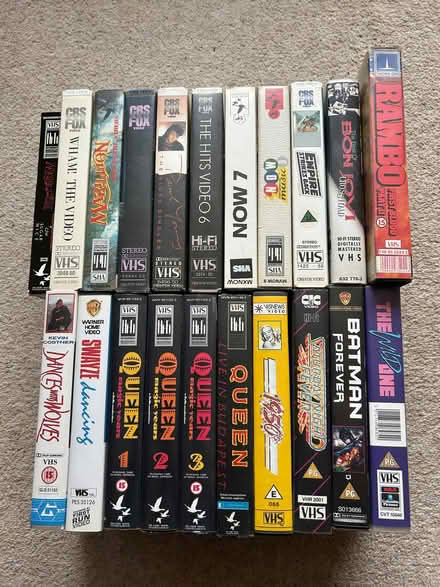 Photo of free VHS tapes (Cheylesmore CV3) #1