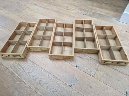 Photo of free Wooden storage trays (Beaconsfield HP9) #1