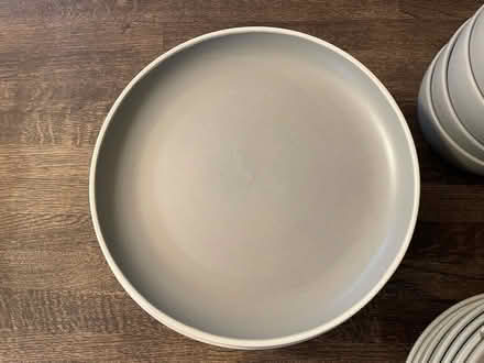 Photo of free Grey and white dinner set (Horsforth LS18) #2