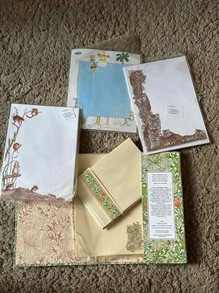 Photo of free Note paper sets (Sanderstead) #1