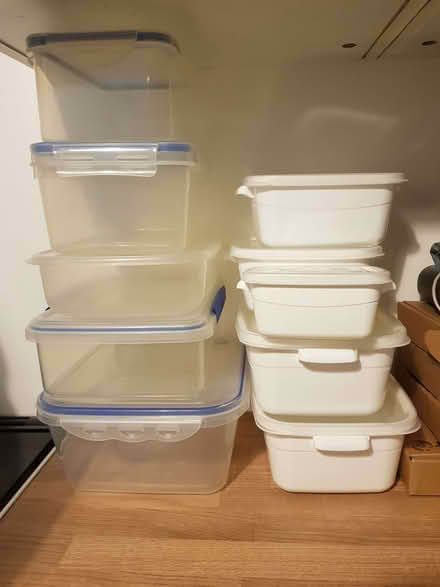 Photo of free Plastic food containers (Kendal LA9) #3