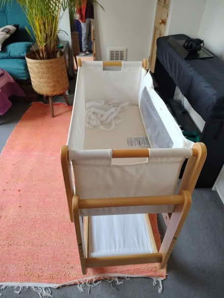 Photo of free Snuzzpod bedside baby cot (SE19) #2