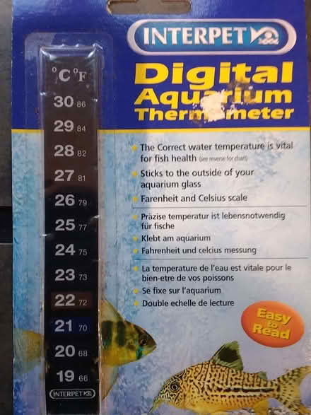 Photo of free Digital aquarium thermometer (North Newton TA7) #1