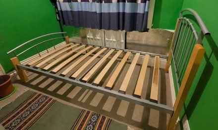 Photo of free Single bed and mattress (Two Dales DE4) #1