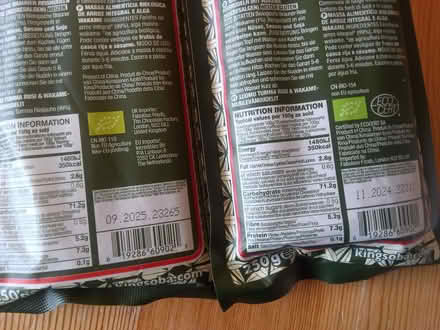 Photo of free brown rice wakame noodles past best before (Westbury Fields BS9) #2