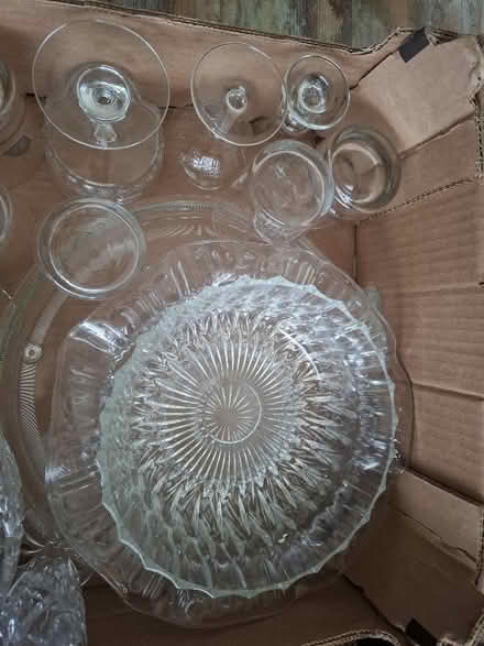 Photo of free Box of assorted glassware (New Marston OX3) #2