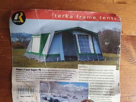 Photo of free Relum Super7 canvas tent (Ipswich, IP4) #4
