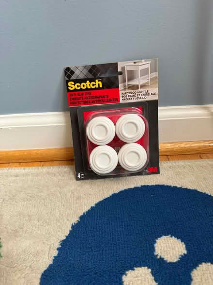 Photo of free Anti-slip furniture leg tips (Piney Orchard) #1