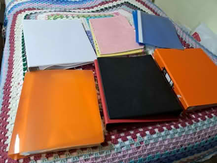 Photo of free Ring binders, plastic wallets and dividers (High Etherley DL14) #1