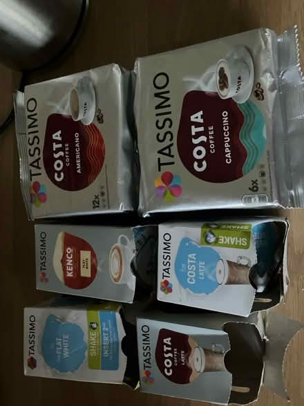 Photo of free Tassimo coffee pods (Ewhurst Green, East Sussex) #1