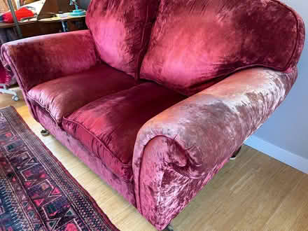 Photo of free Red sofa (Princes Risborough HP27) #2