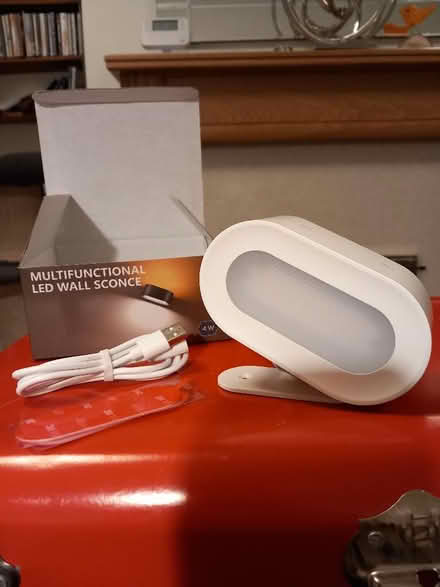 Photo of free Small cordless wall light. (Aspley NG8) #1