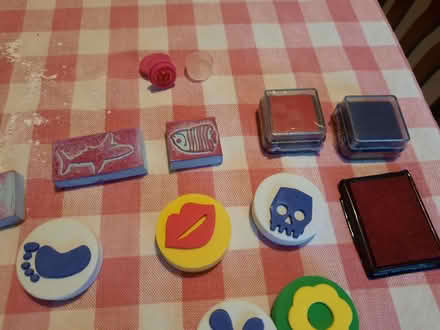 Photo of free Foam stamps and ink pads (Hollingdean BN1) #2