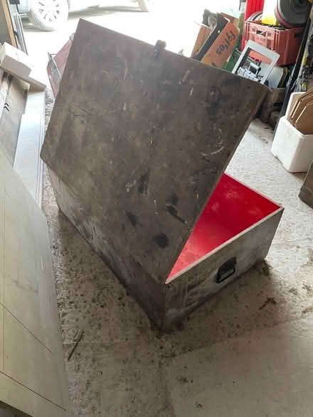 Photo of free Heavy wooden trunk (Sedbergh LA10) #3