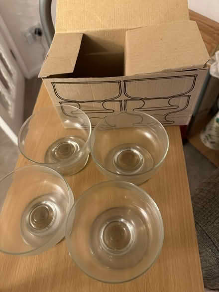Photo of free 4 x ikea dessert dishes (Harborne Birmingham) #1