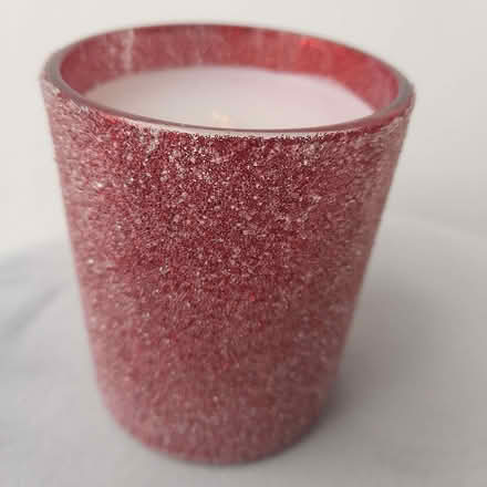 Photo of free 3 red silver glitter candles (Williamson Park LA1) #4