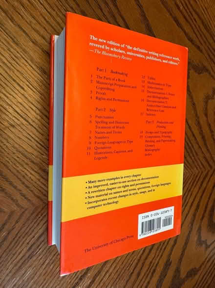 Photo of free The Chicago Manual of Style (Near Davis Square, Somerville) #2