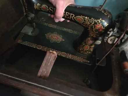 Photo of free Treadle sewing.machine (Antioch) #1