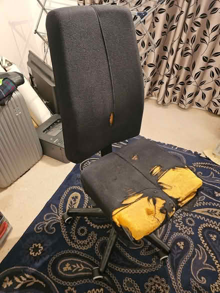 Photo of free Office chair in need of TLC (Thamesmead SE28) #1