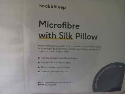 Photo of free Soak and sleep pillow medium/soft. (Westbury Fields BS9) #2