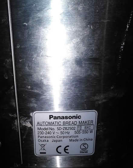 Photo of free Bread maker - Panasonic SD-ZB2502 (High Heaton NE7) #1
