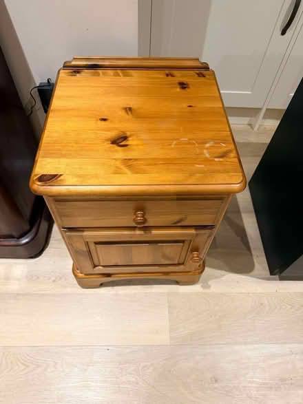 Photo of free Ducal Pine bedside table (Leatherhead KT22) #1