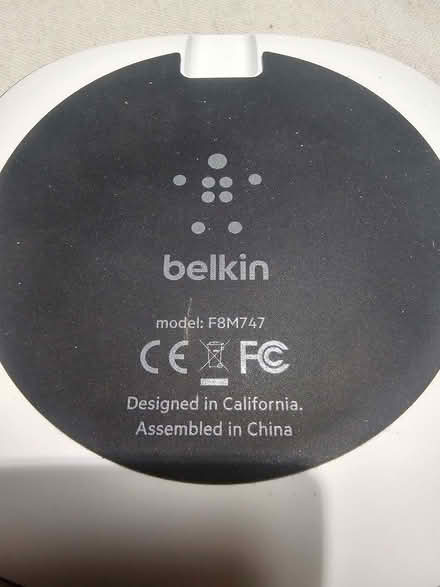 Photo of free Belkin wireless charging pad f8m747 (Heaton Chapel SK4) #2