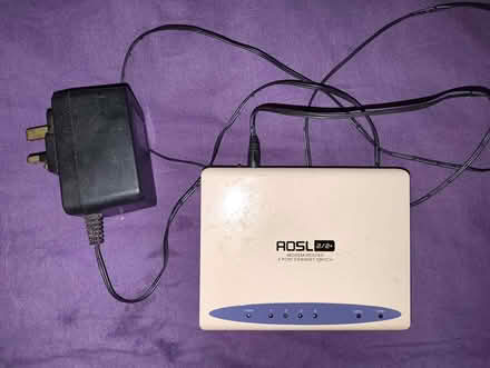 Photo of free ADSL Modem/Router 4 Port Ethernet Switch (CT9) #1