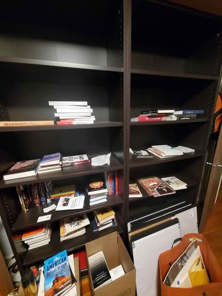 Photo of free three large bookshelves (Vassar College campus) #1