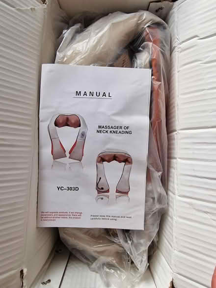Photo of free Neck massager brand new in box (Tw14) #1