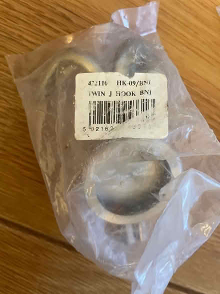 Photo of free Twin J Hook in original packaging (Nunnery Wood WR5) #1