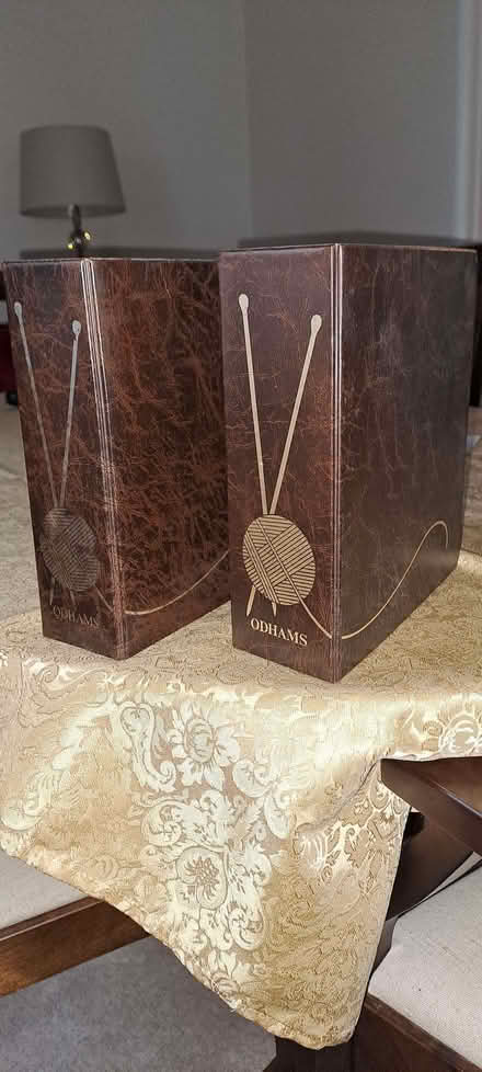 Photo of free Knitting patterns in a folder (Farmoor OX2) #1