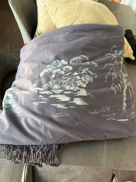 Photo of free Double bed footpane/throw (TN39 Bexhill) #1