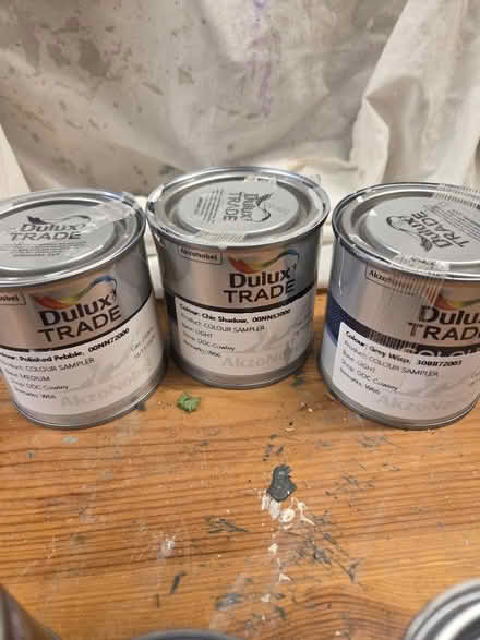 Photo of free Dulux Colour sample pots, greys (Oakley HP18) #1