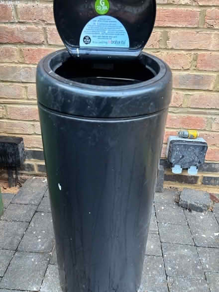Photo of free Black Brabantia touch bin (Wycombe Marsh HP11) #1