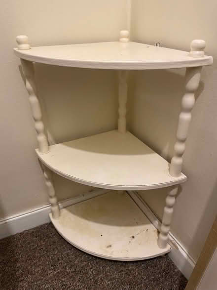 Photo of free Two corner shelf /bedside table (Camberwell SE5) #1