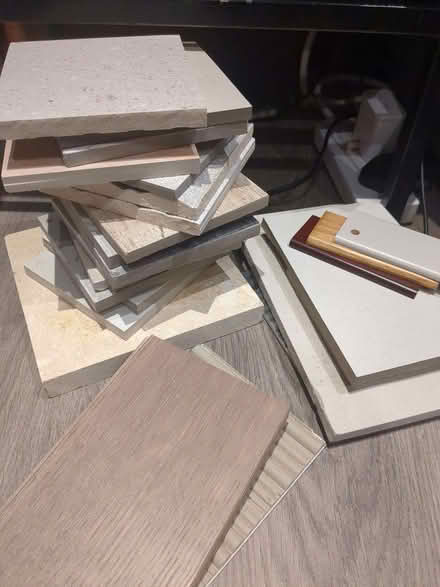 Photo of free Tile,stone and wood samples (Bromham MK43) #1