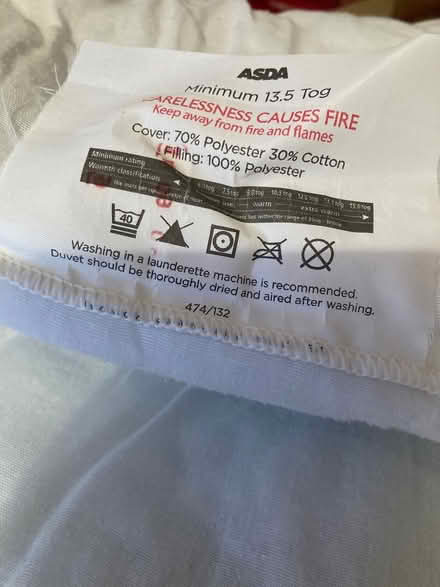 Photo of free king size quilt (Lower Kilburn DE56) #1