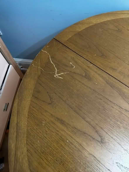 Photo of free Original 1960s hardwood extending dining table (Chiswell Green AL2) #3