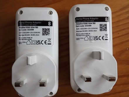 Photo of free Landline phone points to connect to a fibre internet router. (Fairfield LA1) #2