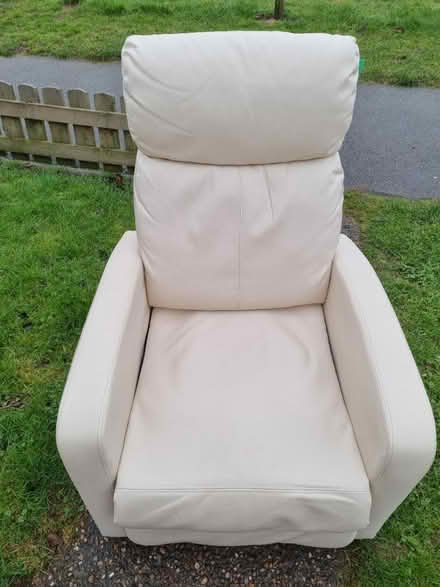 Photo of free Leather effect Recliner (Harborough LE16) #1