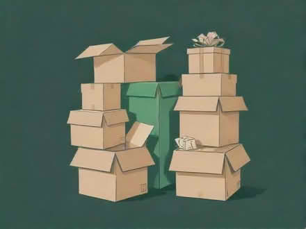 Photo of Moving boxes, packaging for moving house (Guardbridge KY16) #1