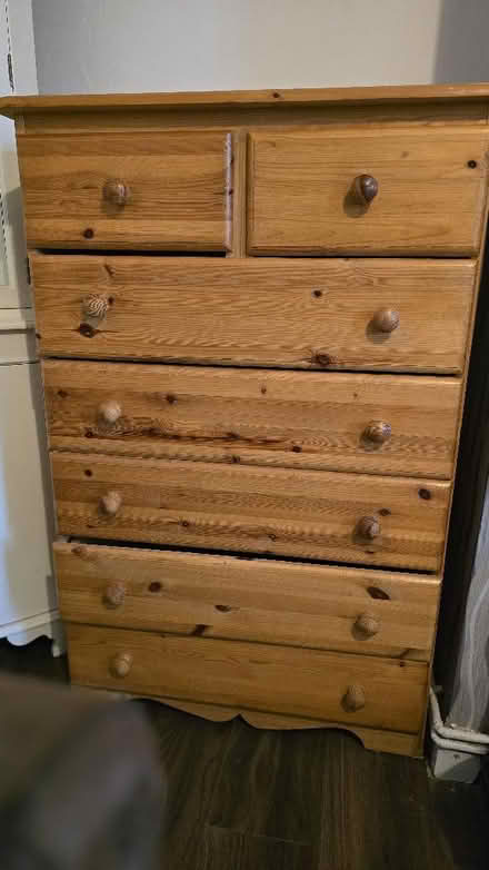 Photo of free Pine Chest drawers (Bellingham SE6) #1