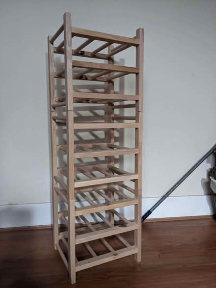 Photo of free Wine rack, freestanding (Wood Green N22) #1