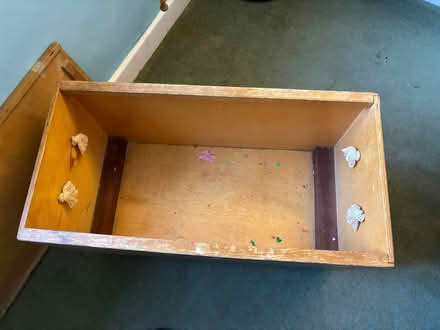 Photo of free Plywood trunk on castors (Stoke Holy Cross NR14) #4