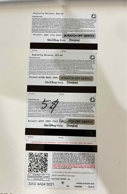 Photo of free Disney Dining Cards (Fair Lawn, NJ) #2